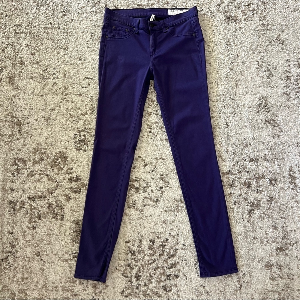 Rag & Bone Purple Legging Jeggings Skinny Jeans size 28